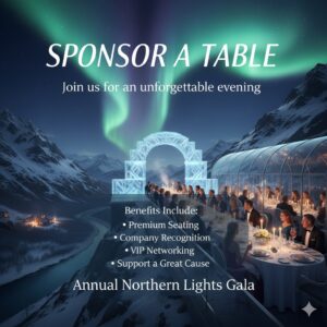 Sponsor a Table at our Annual Gala - 12/13/2025